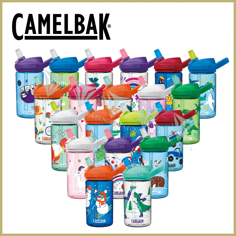 [CamelBak] 400ml eddy+ kids兒童吸管運動水瓶-嘻哈恐龍 歷史價格詳細信息