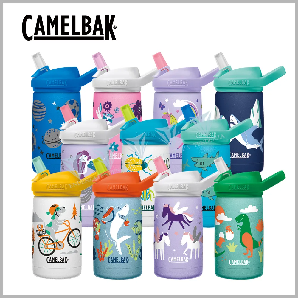【美國CamelBak】350ml eddy+ kids兒童吸管不鏽鋼保溫瓶(保冰)-鯊魚學校 歷史價格詳細信息