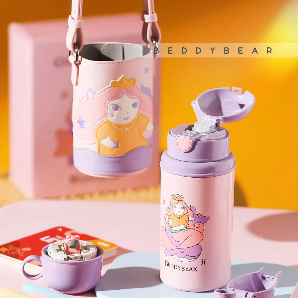 【BEDDYBEAR】BEDDYBEAR杯具熊 BEDDYBEAR 櫻花物語316不鏽鋼保溫瓶 直飲保溫杯350ml 歷史價格詳細信息