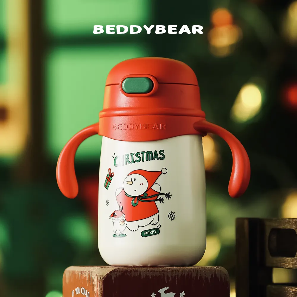 【BEDDYBEAR】BEDDYBEAR杯具熊 BEDDYBEAR 櫻花物語316不鏽鋼保溫瓶 直飲保溫杯350ml 歷史價格詳細信息
