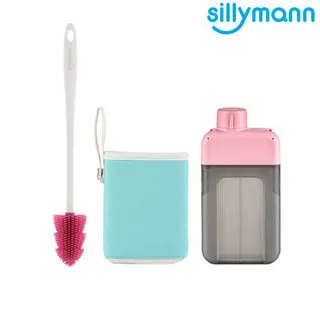 【韓國sillymann】100%時尚便攜捲式鉑金矽膠水瓶-550ml(星空紫) 歷史價格詳細信息