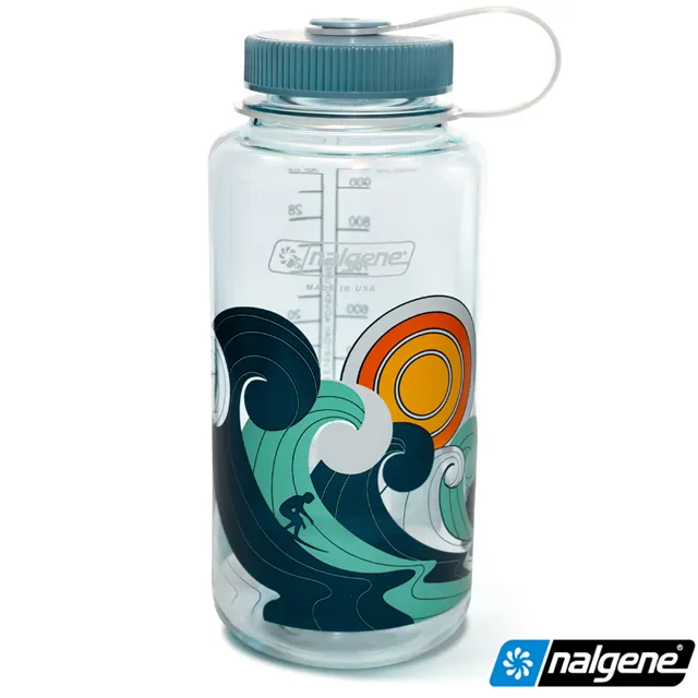 NALGENE 682020-0131 1000cc 寬嘴水壼 藍色格紋 歷史價格詳細信息
