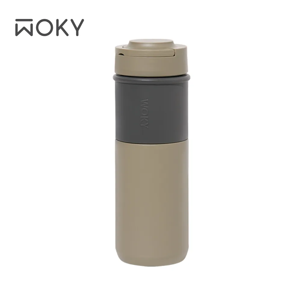 【WOKY 沃廚】JIN真瓷系列-陶瓷環保提手杯500ML(4款任選) 歷史價格詳細信息