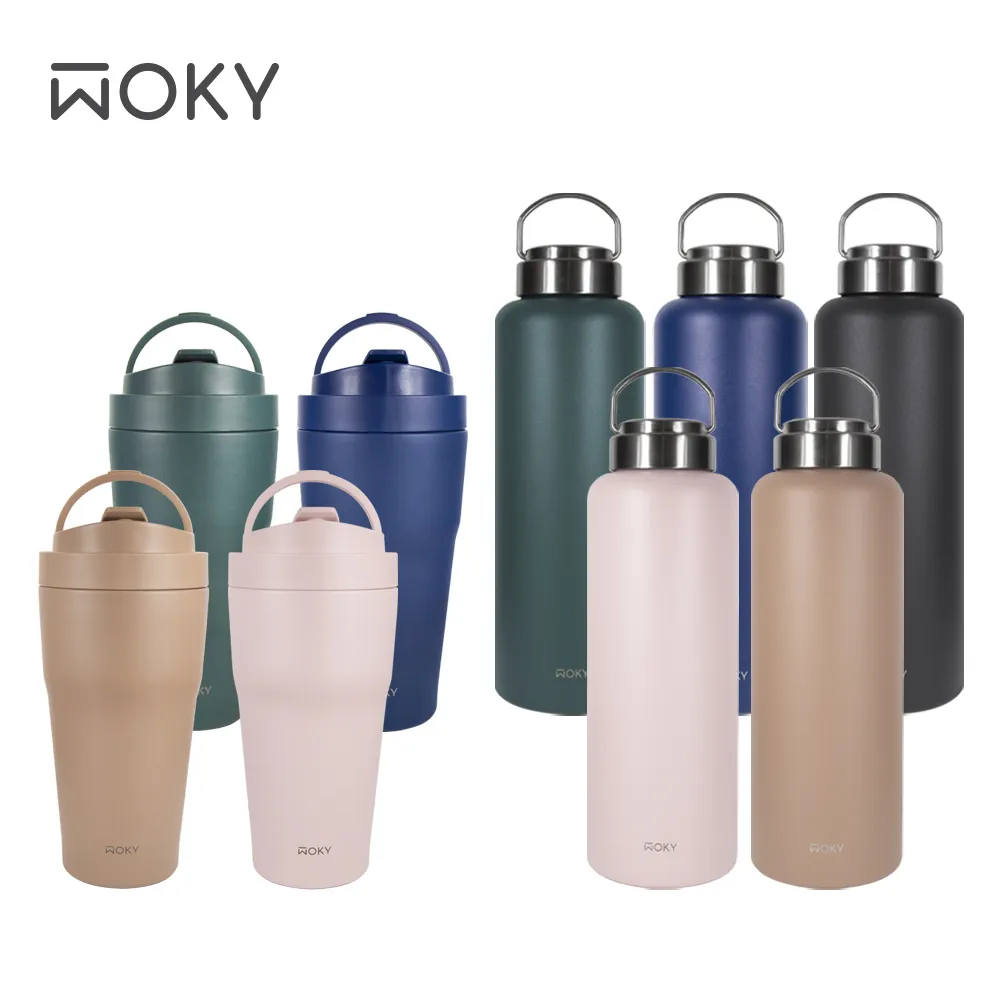 【WOKY 沃廚】[●●]渾圓杯-雙層陶瓷保溫杯550ml(不附吸管) 歷史價格詳細信息