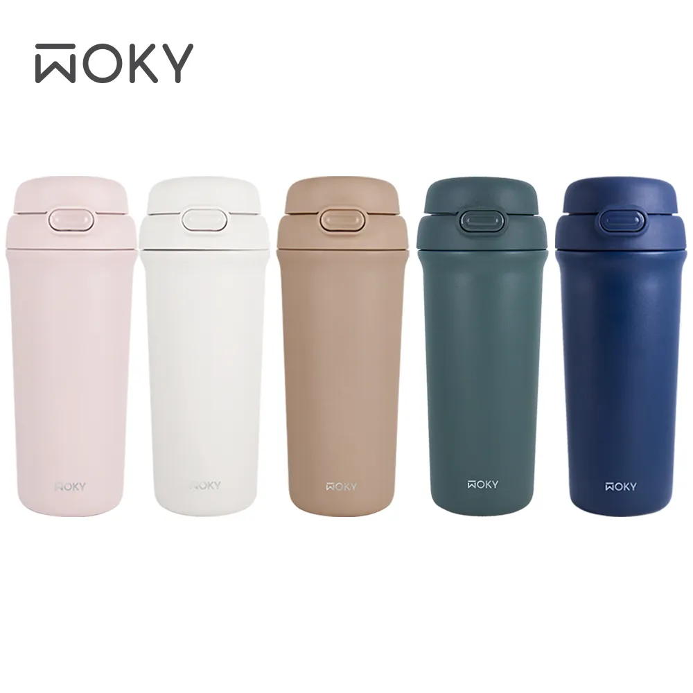 【WOKY 沃廚】All-P輕芯鈦瓷雙飲保溫瓶500ml(5色可選)-藍 歷史價格詳細信息