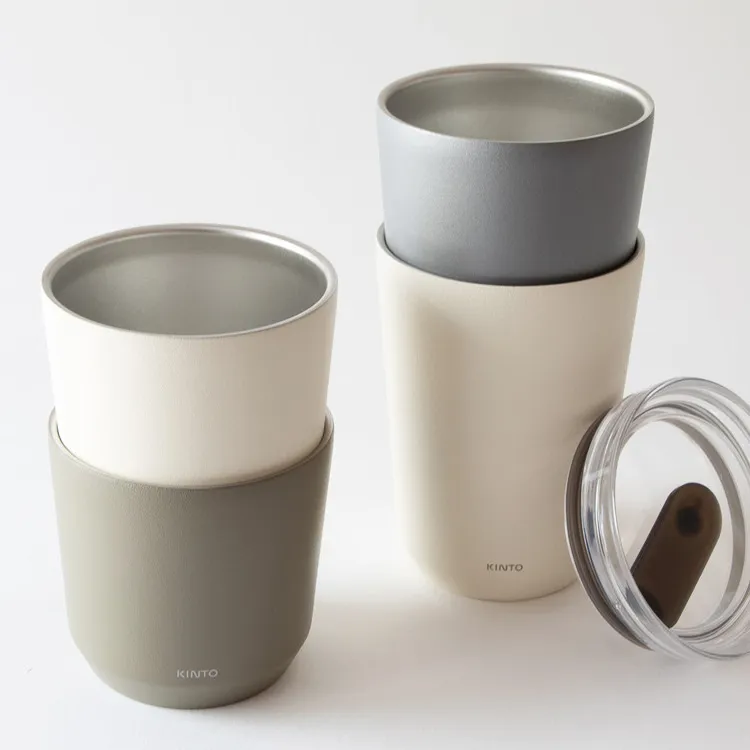 日本KINTO TO GO TUMBLER 保溫隨行杯240ml(栓蓋版) - 灰綠 歷史價格詳細信息