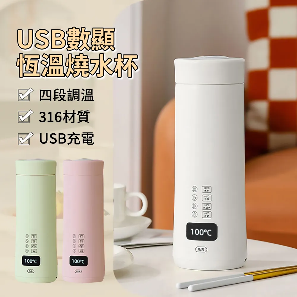 水杯 恆溫熱水壺 保溫 杯 燒水保溫杯 保溫瓶 攜式快煮壺 車家兩用 水杯 旅行 保溫瓶 歷史價格詳細信息