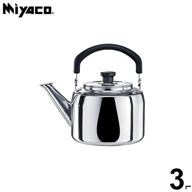 【米雅可 Miyaco】典雅316不銹鋼笛音茶壺 3L 價格比較,價格查詢,歷史價格詳細信息