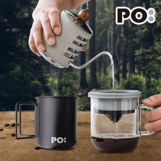 【PO:Selected】丹麥戶外手沖咖啡三件組(露營杯-黑/不銹鋼磨芯咖啡磨2.0/玻璃杯350ml-共4色) 歷史價格詳細信息