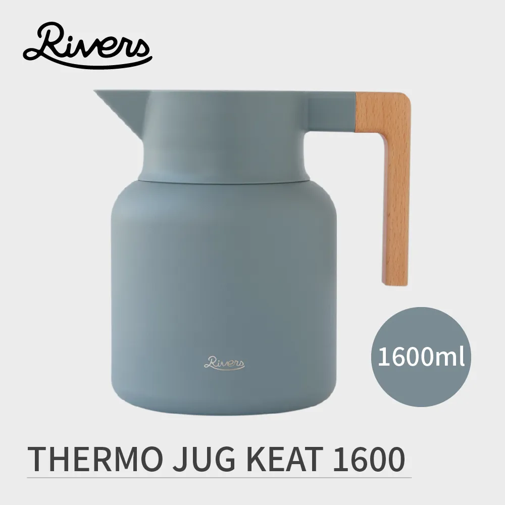 【日本Rivers】THERMO JUG KEAT 真空保溫壺1200ml-共4色《泡泡生活》水壺 保冷 歷史價格詳細信息