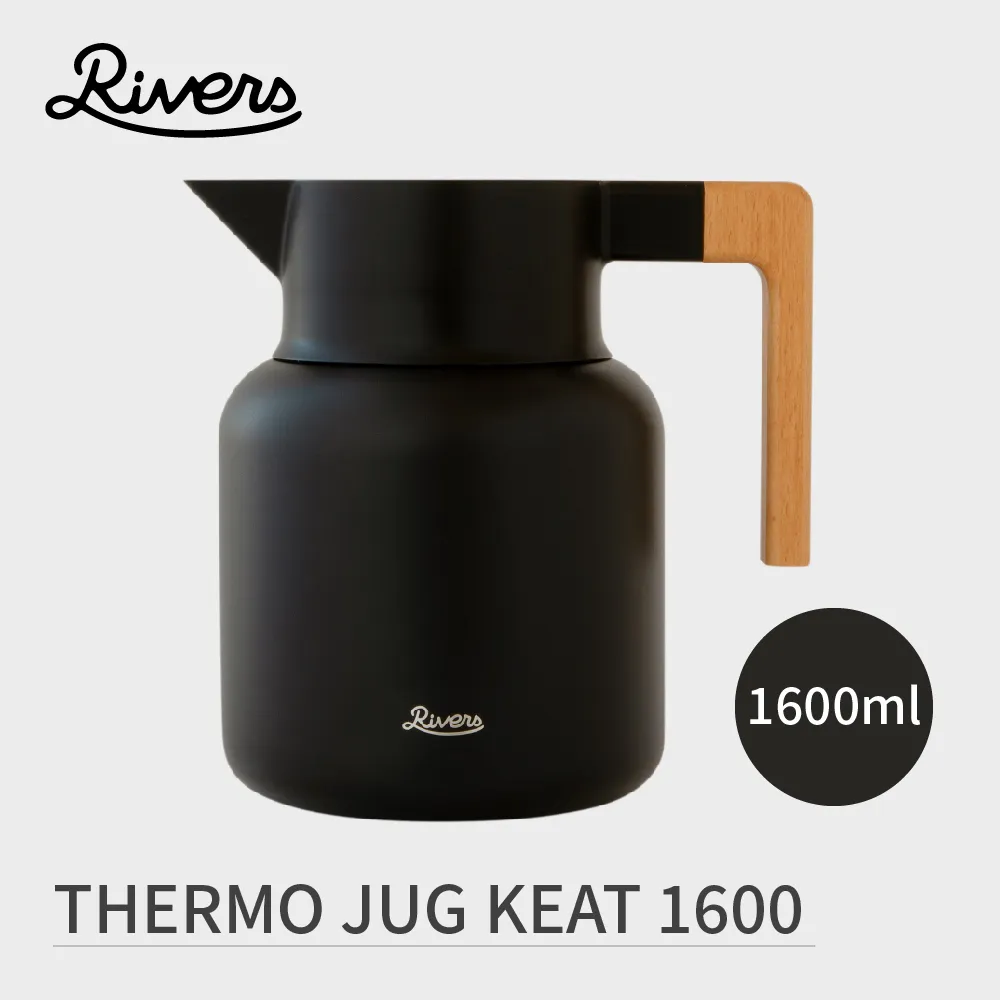 【日本Rivers】THERMO JUG KEAT 真空保溫壺1200ml-共4色《泡泡生活》水壺 保冷 歷史價格詳細信息