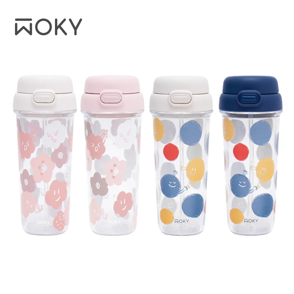 【WOKY 沃廚】hahababy聯名_渾圓杯 鈦陶瓷770ml-附彈跳&矽膠粗吸管(保冰保溫) 歷史價格詳細信息