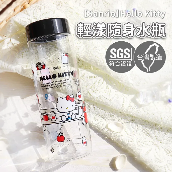 【HELLO KITTY】TRITAN透明輕漾隨身水瓶 600ml-糖果款 歷史價格詳細信息