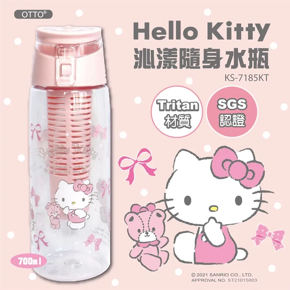 【HELLO KITTY】TRITAN 沁漾隨身水瓶KS-7185KT 歷史價格詳細信息