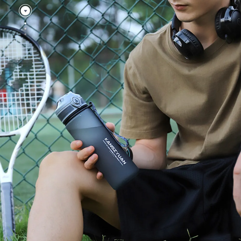 KZY 大容量1000ml 運動水壺 Tritan 冷熱透明太空杯(多色可選) 歷史價格詳細信息