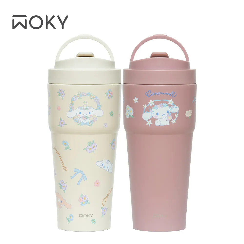【WOKY 沃廚】[●●]渾圓杯-雙層陶瓷保溫杯550ml(不附吸管) 歷史價格詳細信息