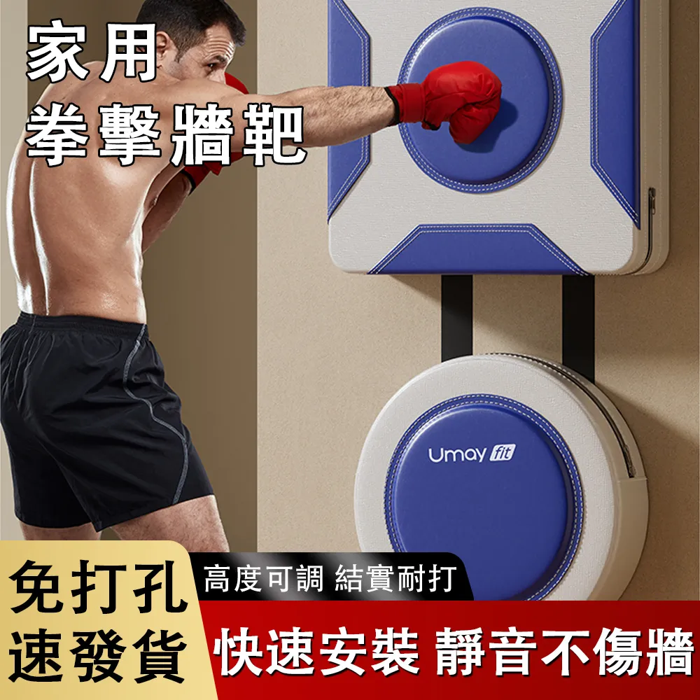 拳擊牆靶家用專業拳擊沙袋散打訓練器材兒童沙包成人搏擊拳靶掛牆 歷史價格詳細信息