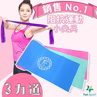 Fun Sport 彼拉提斯伸展彈力帶-加長款180CM（中力道）2入 歷史價格詳細信息