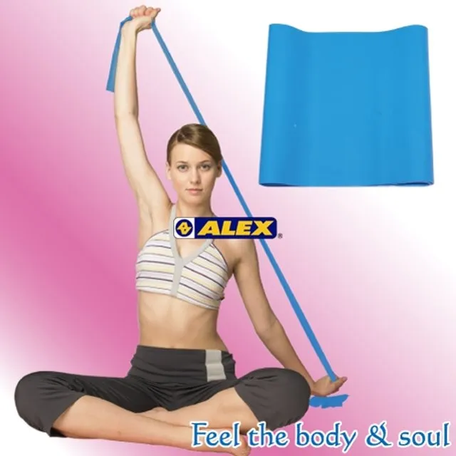 ALEX 伸展彈力帶 多功能運動健身訓練 天然橡膠 重型/14.5cm X 123cm 厚度/0.65mm 臺灣製造 歷史價格詳細信息