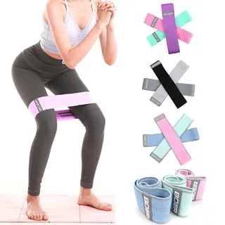 BOER 針織阻力帶 加長設計!! 周長200公分 瑜伽阻力訓練帶 運動曲線塑形 彈力帶 (一組三入) 歷史價格詳細信息