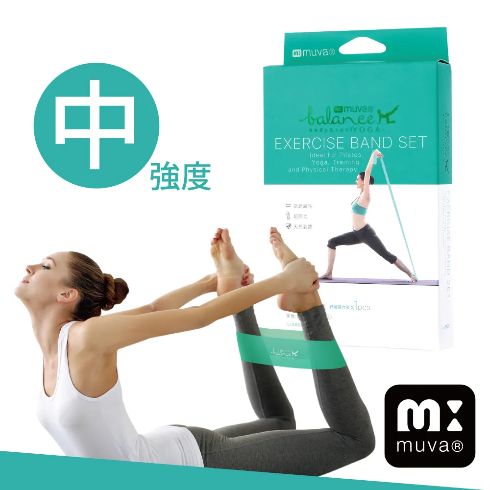 muva瑜珈舒展彈力組 (螢粉羽量級/中量級/重量級) 歷史價格詳細信息