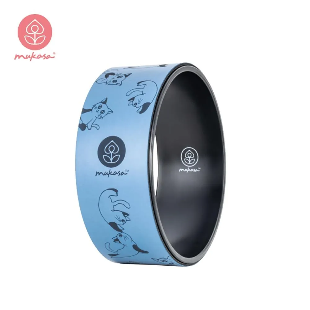 【Mukasa】PU瑜珈輪 - 藍/貓咪 - MUK-21506 歷史價格詳細信息