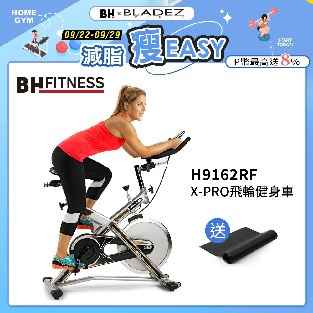 【BH】H9162RF X-PRO飛輪健身車(X型強化支撐/線上飛輪課/技師安裝) 歷史價格詳細信息