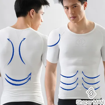 【Shaper MAN】合身加強版 肌力機能衣 -背心/黑 歷史價格詳細信息