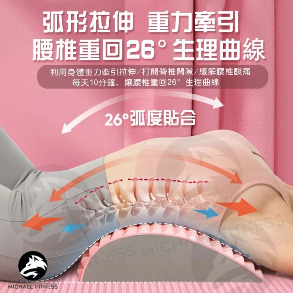 腰背伸展器 腰部伸展 挺腰伸展器 背部伸展器 頸椎伸展器 腰椎伸展器 脊椎矯正器 拉背神器 駝背 現貨 廠商直送 歷史價格詳細信息