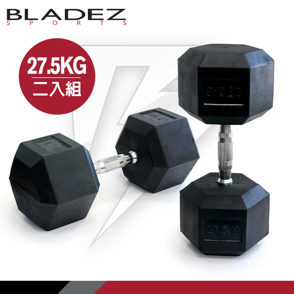 【BLADEZ】六角包膠啞鈴-5KG(二入組) 歷史價格詳細信息