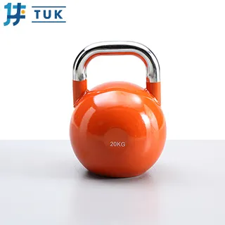 【TUK】彩色競技壺鈴12kg(全鋼把手 不易生銹 方便抓握) 歷史價格詳細信息