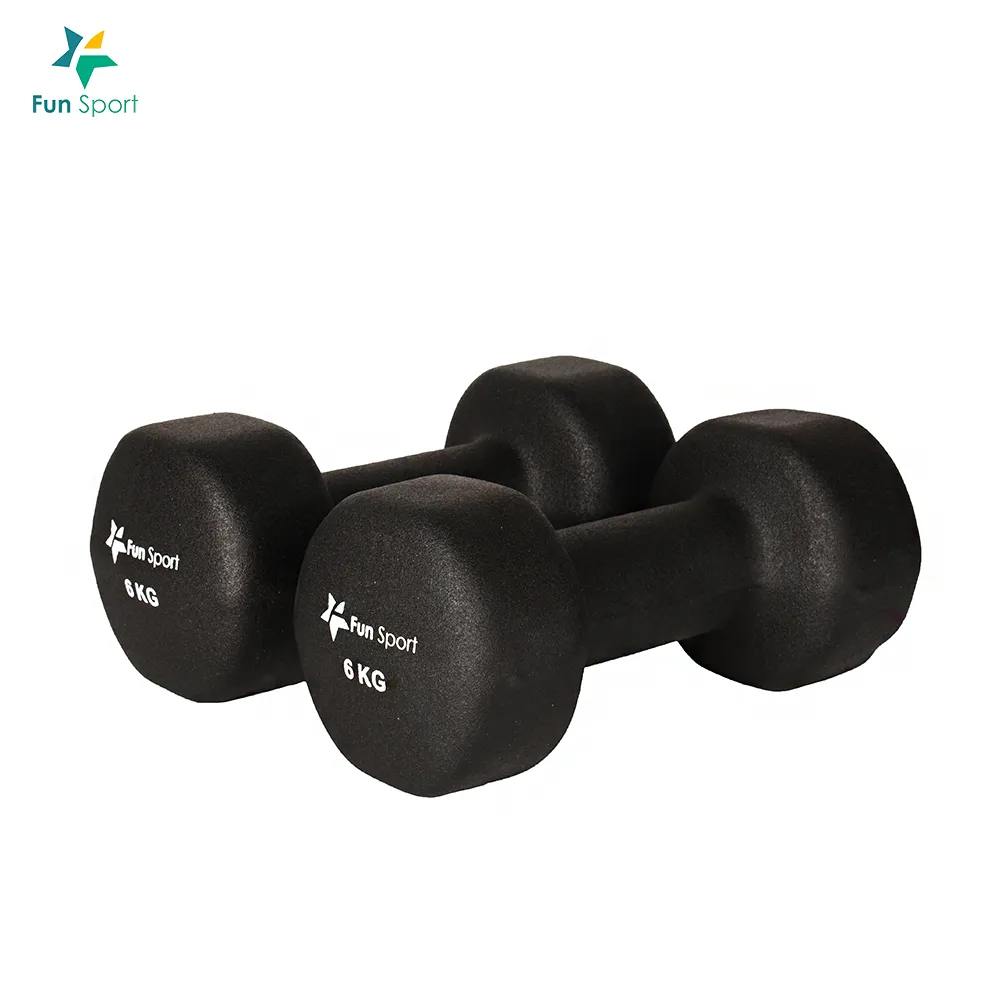 FunSport-艾迪克-防滑訓練啞鈴-6KG x 2支（包膠啞鈴/dumbbel/ weight training） 歷史價格詳細信息