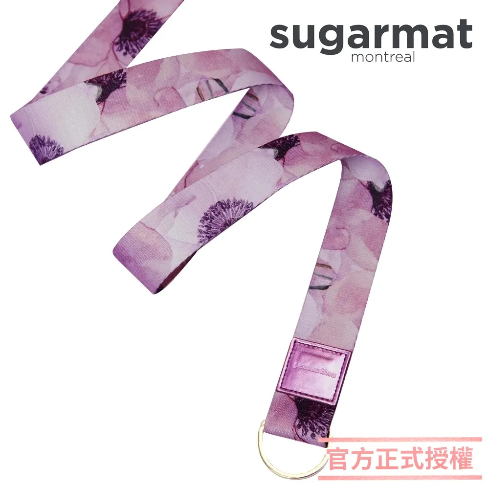 SUGARMAT 瑜珈伸展帶Stretching Strap 櫻桃李紫Plum 現貨 官方授權 瑜珈輔具 瑜珈帶 歷史價格詳細信息