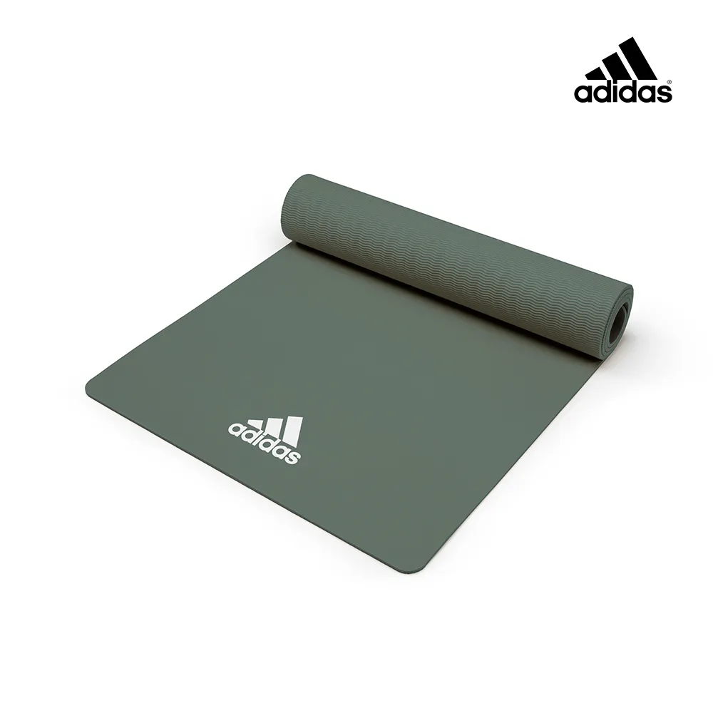 ADIDAS 輕量波紋瑜珈墊 8MM 瑜珈墊 運動墊 運動瑜珈 輕量化 ADYG-10100 【樂買網】 歷史價格詳細信息
