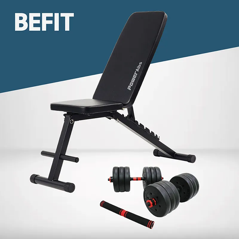 【BEFIT 星品牌】台灣製造 複合式摺疊健身椅 (免組裝) + 36KG 啞鈴組 健身器材 重訓椅 臥推椅 啞鈴健身椅 歷史價格詳細信息