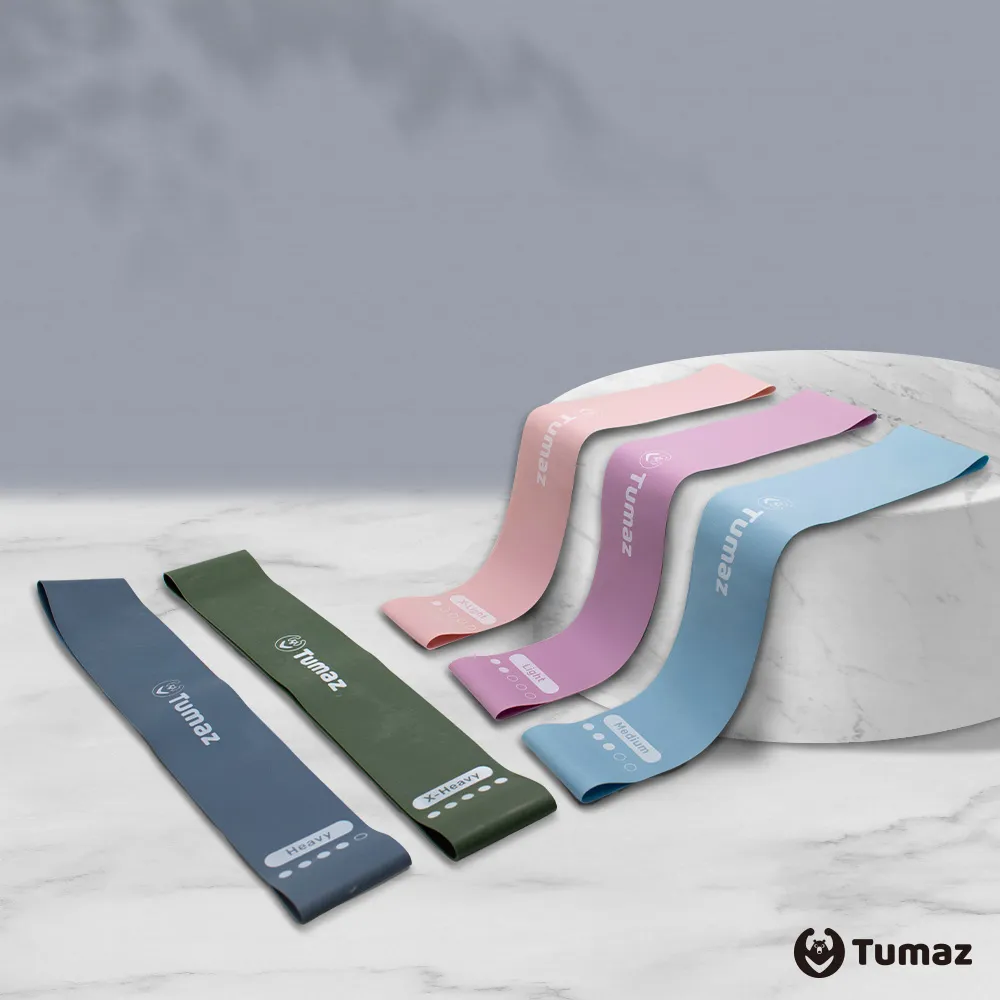 【Tumaz 月熊】健身彈力帶 5入組 附收納袋(乳膠阻力圈) 歷史價格詳細信息