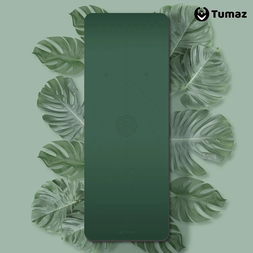 【Tumaz月熊健身】5mm PU+NR專業天然橡膠瑜珈墊 胭脂紅-極度止滑穩定 (贈天然帆布袋, 背帶) 歷史價格詳細信息