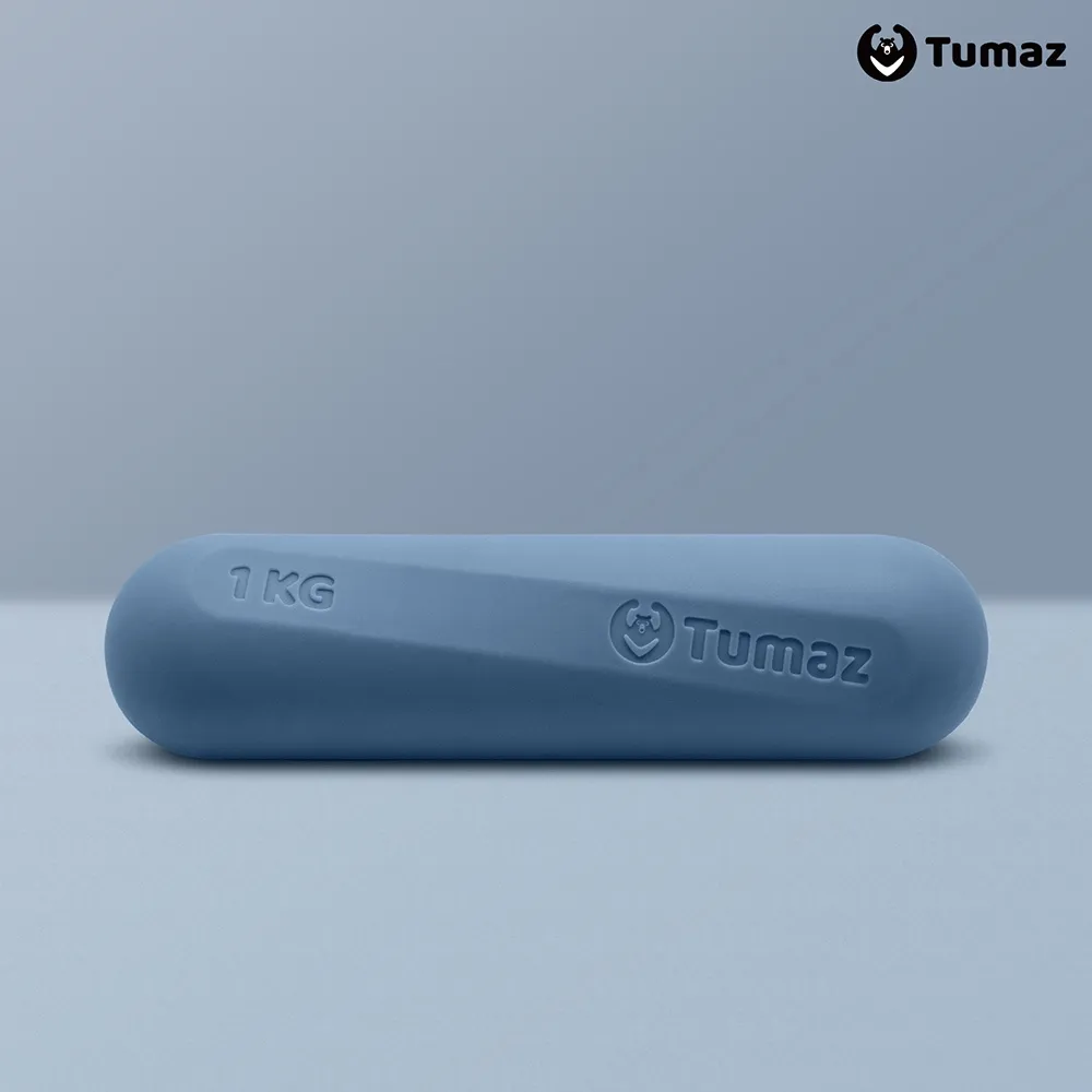 【Tumaz 月熊】1KG迷你啞鈴(一體成型 環保材質 莫蘭迪色系) 歷史價格詳細信息