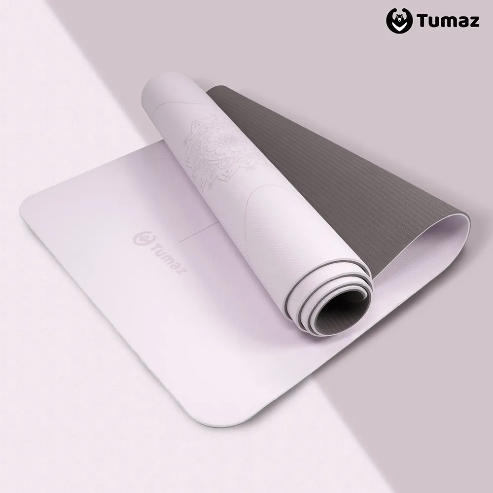 TPE 6mm 雙色雙層瑜珈墊 練瑜珈,幼兒爬行,禪修 靜坐,露營睡袋鋪地 都好用 歷史價格詳細信息