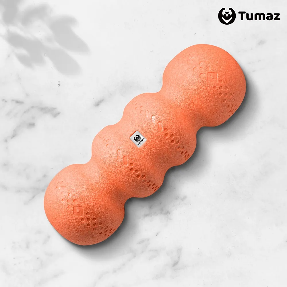 【Tumaz月熊健身】按摩滾筒 瑜珈柱 瑜珈滾筒 -草莓優格 (肌筋膜放鬆 真人指壓按摩感 女神級美腿) 歷史價格詳細信息