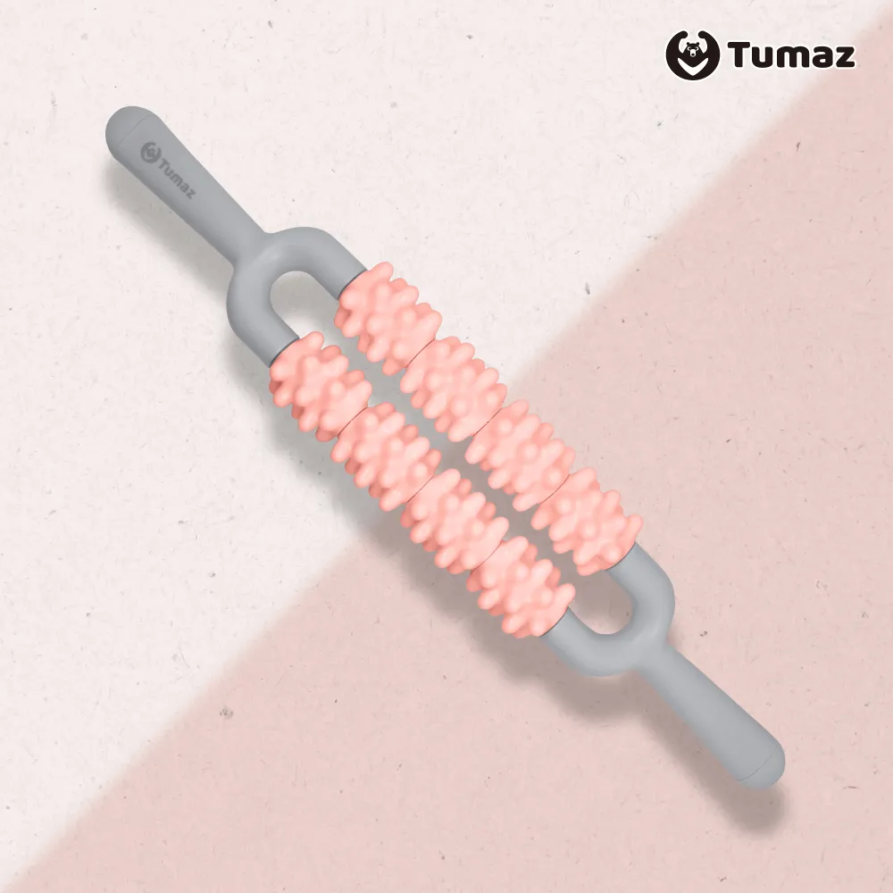 【Tumaz月熊健身】按摩滾筒 瑜珈柱 瑜珈滾筒 -草莓優格 (肌筋膜放鬆 真人指壓按摩感 女神級美腿) 歷史價格詳細信息