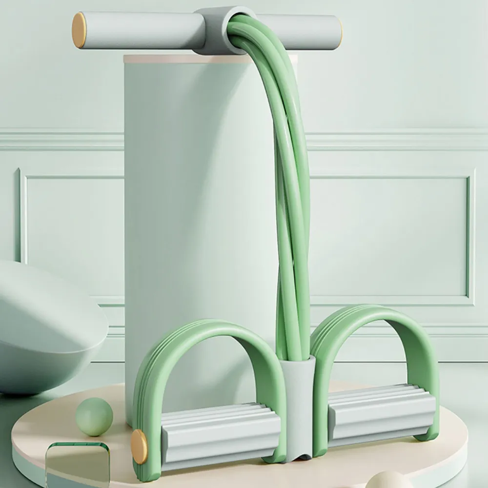 腳蹬拉力器 多功能拉力器 健身拉力器 瘦肚子拉力器 瑜伽拉力器 健身器材 普拉提拉力器 家用拉力器 腳踏拉繩 歷史價格詳細信息