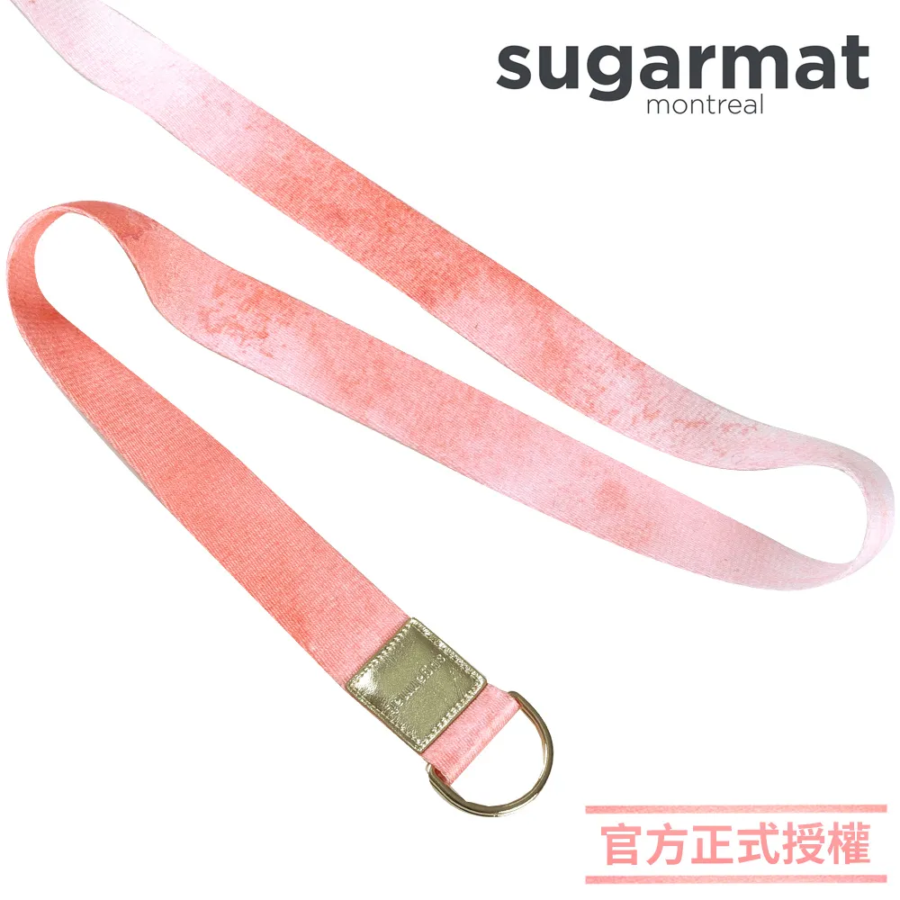 SUGARMAT 瑜珈伸展帶Stretching Strap 櫻桃李紫Plum 現貨 官方授權 瑜珈輔具 瑜珈帶 歷史價格詳細信息