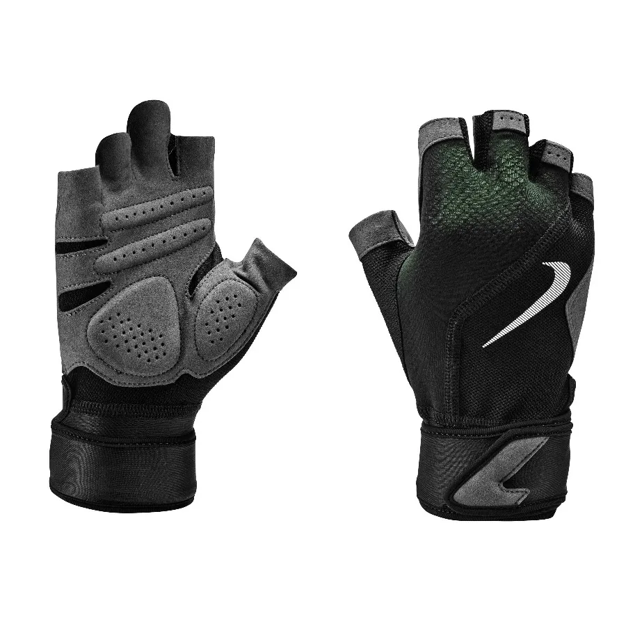 Nike 男用防滑短指健力手套2.0(灰藍) 歷史價格詳細信息