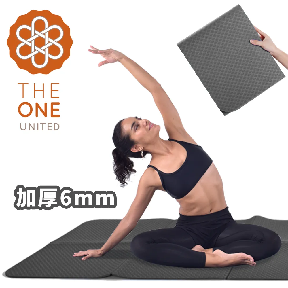 【The One】莫蘭迪極寬極長環保TPE正位線雙色瑜珈墊 6mm 歷史價格詳細信息