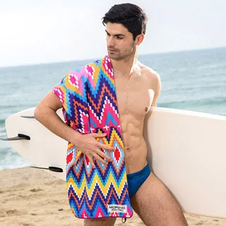 【MORINO摩力諾】超細纖維繽紛靚彩海灘巾/浴巾/萬用巾-蔚藍海洋 歷史價格詳細信息