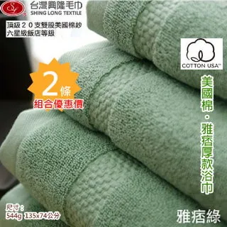 【台灣興隆毛巾】撞色美棉小浴巾-2入組(浴巾) 歷史價格詳細信息