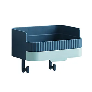 無痕貼 免打孔 無印風長型置物籃 置物架 收納架 歷史價格詳細信息