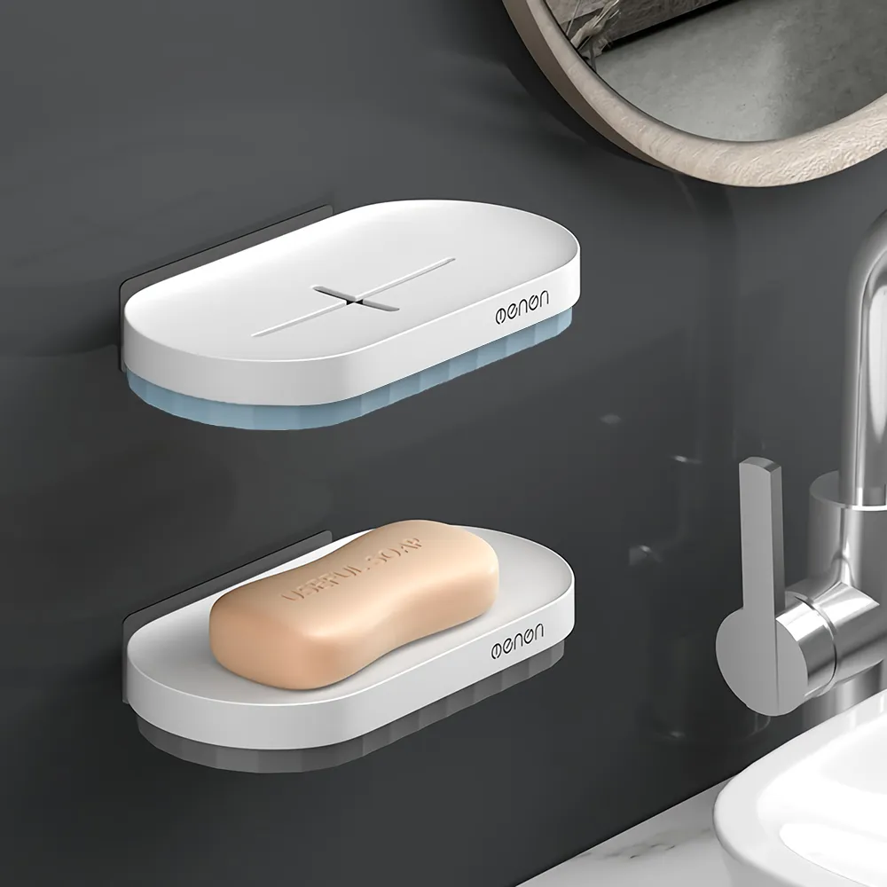 MengNi 二合一多功能牙刷架 自動擠牙膏器 可拆洗清潔 無痕壁掛浴室置物收納架牙膏架 歷史價格詳細信息