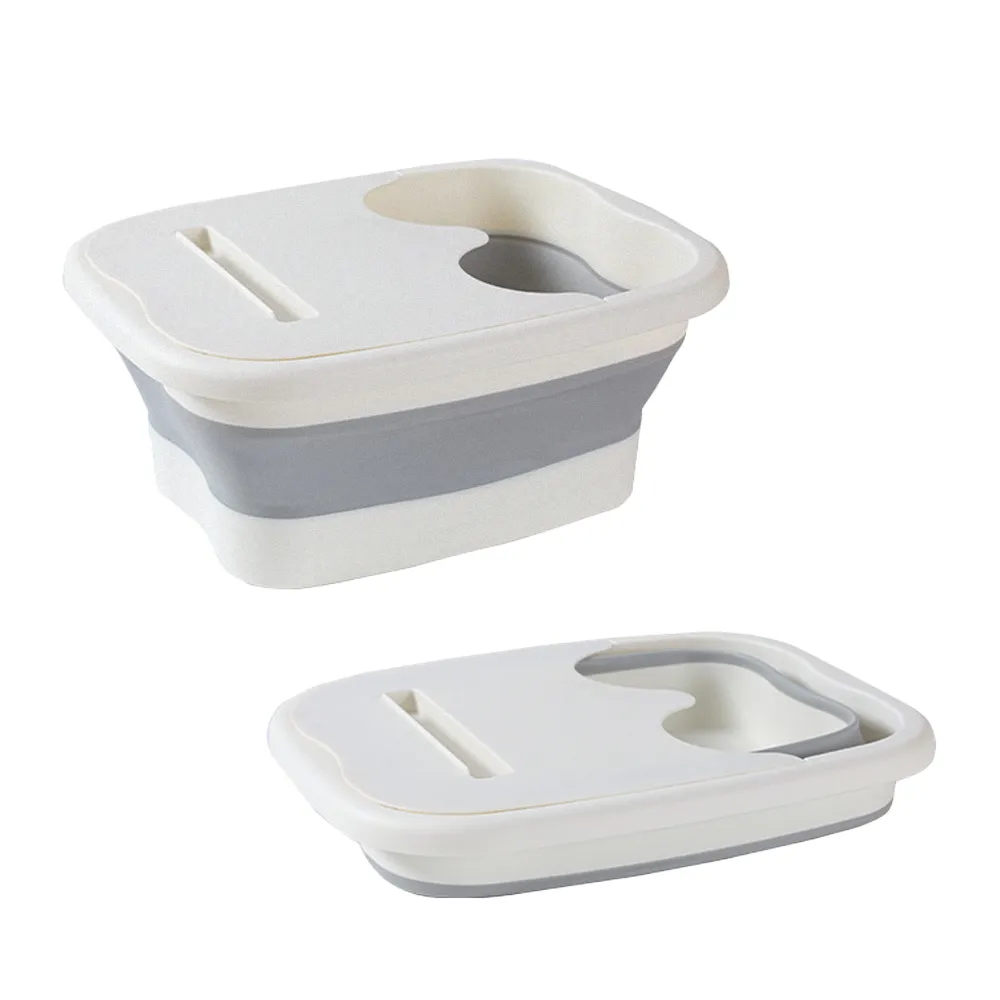 日式可摺疊泡腳桶家用旅行按摩足浴盆恆溫深桶寢室可攜式洗腳盆 歷史價格詳細信息